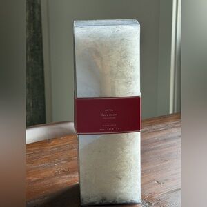 Pottery Barn Faux Snow
